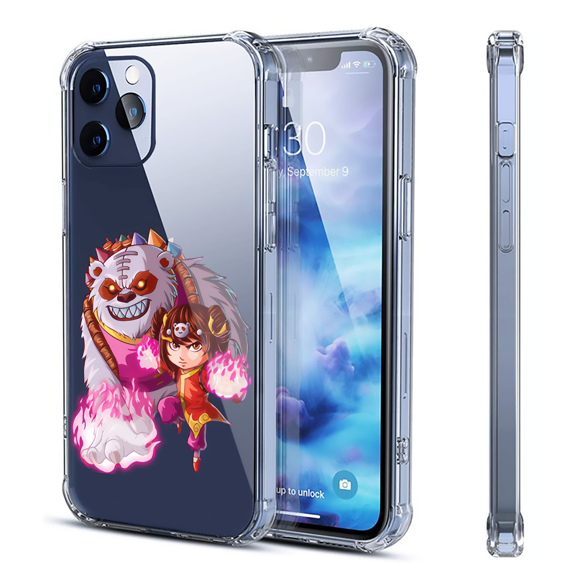 （画像用） リーグ・オブ・レジェンド League of Legends LOL 【iPhone 12シリーズ対応】透明スマホケース（クリアソフトケース）